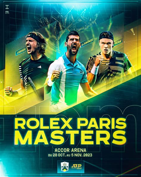 tennisti che participeranno al rolex paris masters|rolex tennis tournament.